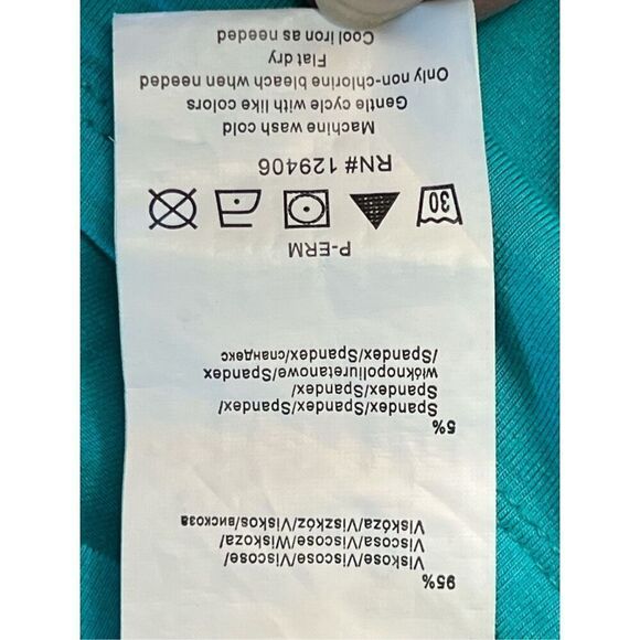 Venus Criss Cross Off the Shoulder Top Body Hugging Feminine Jersey LARGE Beach - Picture 9 of 11